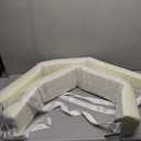 BANBALOO 2 Pack Bed Bumper for Toddlers 53" | Foam Bed Rails for Queen, King, Twin, Full-Size Beds | Toddler Barrier | Safety Rail Guard for Kids | Portable Foam Bumpers for Travel and Home Use