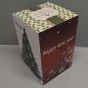 3.15 inch Clear Ornaments, Christmas Balls, Plastic Fillable Ornament Ball, Clear Ornaments for Crafts Fillable - 12 PCS (Gold)