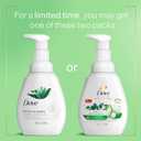 Dove Foaming Hand Wash 4 Count Aloe & Eucalyptus Protects Skin from Dryness, More Moisturizers than the Leading Ordinary Hand Soap, 10.1 oz