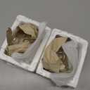 2 Pcs Glass Fermentation Weight Set, 3.7 inch Large and Heavy Jar Glass Fermenting Weights with Easy Grip Handles for Wide Mouth Mason Jars Sauerkraut Kimchi