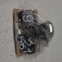 Vintage Flip Clock - Retro Digital Desk Clock With Auto Flip Mechanism, Battery Powered Internal Gear Operation for Home Office Decor (Black)