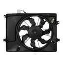 labwork Radiator Condenser Cooling Fan Assembly Replacement for Hyundai Elantra 2011-2013 253803X100