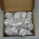 homdiy 20 Pack Gold Cabinet Knobs Solid Brushed Brass Cabinet and Drawer Knobs Kitchen Dresser Knobs for Desk Drawers Cupboard Hardware (1 Hole)