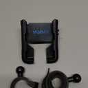 New Upgraded Bike Phone Mount Holder Two Connectors Quickly Lock and Release,360Rotatable Bicycle Motorcycle Scooter Accessories Handlebar Phone Clip for 4.0"-7.0" Smartphone (Black)