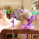 Caydo A1 Max Electric Yarn Winder, 10oz Large Capacity Auto Yarn Spinner