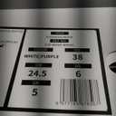 COSMOID Women's Adult Fitness Inline Skate, Outdoor Street Blades Roller Adult Female, Professional Fitness Roller Skates Blades, White and Purple, Size: Women6.5/Men6