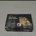 Lomotech Solar String Lights Outdoor - 2 Pack Total 66ft 200LED Solar Fairy Lights Waterproof 8 Modes Twinkle Lights for Outdoor, Patio, Garden, Yard, Party, Wedding, Tree Decoration (Warm White)