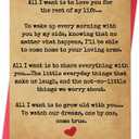 Valentines Day Card  Romantic and Heartfelt Valentines Day Gift for Him or Her  Sweet Love Card for Boyfriend, Girlfriend, Husband or Wife (WY-521)