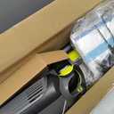 Shark VACMOP Cordless Hard Floor Cleaner, Vacuum and Spray Mop, Powerful Suction, Lightweight, LED Headlights, Includes 4 Disposable Pads, 12oz Multi-Surface Cleaning Solution, Gray, VM252