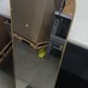 Door Mirror, Arched Full Length Mirrors Over The Door, 14"x 48" Hanging or Wall Mirror, Full Body Mirrors, Gold