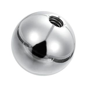 PATIKIL M10x40mm Ball Nuts Knob, 1pcs 304 Stainless Steel Round Solid Blind Hole Decorative Screw Cap Cover Machinery Handle Hardware