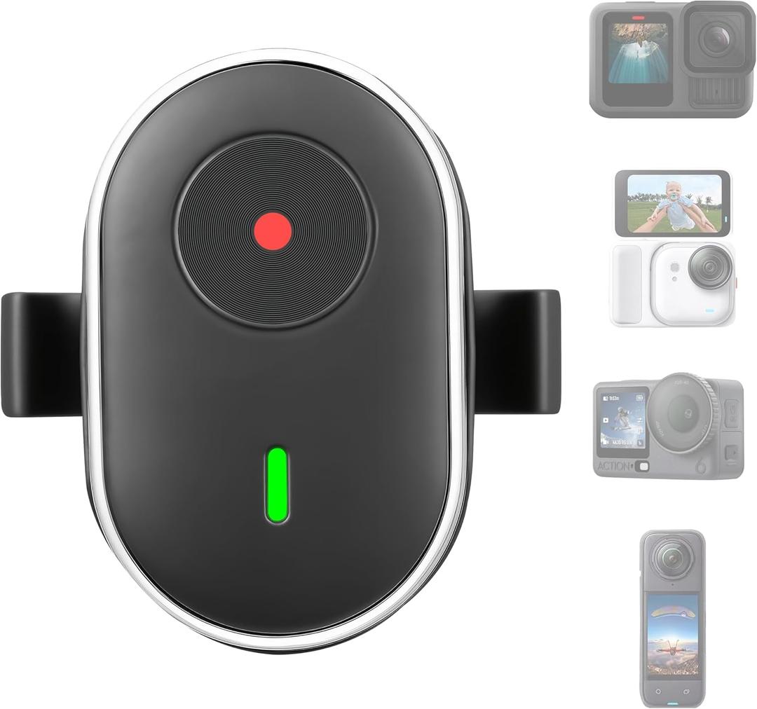 Remote for insta360 GO Ultra/X5/X4 Air/X3/Ace Pro 2 Mini Ring Control for Gopro Hero 13 12 11 Max 2 for DJI Osmo Action 6 5 360 Accessories Phone Wireless Remote