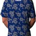 Blue 84 NHL Mens NHL Officially Licensed Short Sleeve Performance Polo Floral (Large, Team Color)