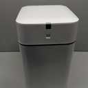 Airdeer Automatic Trash Can, 4 Gallon Self Sealing and Self-Changing Smart Trash Can, Motion Sensor, Touchless Garbage can with lid for Kitchen Bathroom Bedroom, 6 Refill Rings(A1, Black Line)
