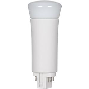 Satco S29859 9-Watt PL LED Light Bulb, G24q Base, 4-Pin Vertical, 3500K