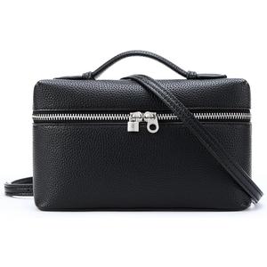 Crossbody Bag for Women Small Top-Handle Pouch Designer Shoulder Handbag Quiet Luxury Leather Trendy Purse