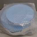 KIRE 60PCS Blue Plastic Plates Disposable - Heavy Duty Light Blue Plates Include 30Pcs 10.25 Dinner Plates and 30Pcs 7.5 for Dessert/Salad in Baby Shower/Picnic/Easter/Spring