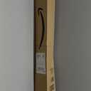 Zeerobee Curtain Rods for Windows 48 to 84, 1 Inch Adjustable Heavy Duty Black Curtain Rod, Outdoor Indoor Room Divider Modern Drapery Pole, 48-86"