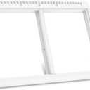 UPGRADED 240364787 Refrigerator Crisper Drawer Cover Frame Compatible with Frigidaire Crisper Drawer Replacement, Crisper Pan Cover Unit AP4432913, 240364794, FFTR1821TS0, FFTR1814TWB Crisper Drawer