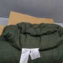 Bedsure King Size Comforter Set, Dark Green Soft Prewashed Bedding for All Seasons, 3 Pieces GentleSoft Warm Down Alternative Bed Set, 1 Lightweight Comforter (104"x90") and 2 Pillowcases (20"x36") (04 - Dark Green)