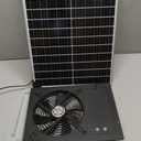 7.1" Solar Fan for Chicken Coop with 2 Fan Speed, Waterproof Solar Greenhouse Fan for Shed, Chicken Coop, Greenhouse, Dog House | Waterproof Solar Greenhouse Fan for Shed, Chicken Coop, Greenhouse, Dog House