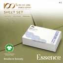 Mayfair Linen 100% Organic Cotton Sheets Twin Size - 3 PC Organic Cotton Percale Sheets Twin Set (Sage Green) Soft, Crisp, Cooling & Breathable Bedsheet, 16" Deep Pocket Hotel Bedding - GOTS Certified