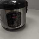 AROMA Digital Rice Cooker, 4-Cup (Uncooked) / 8-Cup (Cooked), Steamer, Grain Cooker, Multicooker, 2 Qt, Stainless Steel Exterior, ARC-914SBD