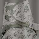 Yoofoss Baby Swaddles for Newborns 100% Organic Cotton, Adjustable Swaddle Sleep Sack 0-3 Months Newborn Swaddle Sack, Breathable Soft(Small) (Green Leaf)