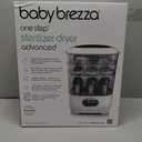 Baby Brezza Bottle Sterilizer and Dryer Advanced 33% Faster - Largest Capacity Steam Sanitizer - Universal Sterilization Machine for All Bottles + Pump Parts - HEPA Air Filter