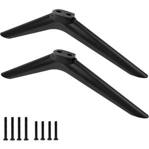 2 x TV Stand for Hisense TV Legs, Base Stand for Hisense 40" 43" Smart TV, for 43H4F 43H4030F 43H4030F1 40H5590F 40H4F 40H3F9 40H4030F1, TV Stand Legs for Hisense with Screws and Instructions