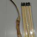 Kids Bow and Arrow Set, 32 Inch Archery Set Handmade Wooden Toy Bow and Arrow for Kids 4-6 8-12, Cosplay Game Costume Prop Play, 1 Bows 1 Quivers and 10 Wood Arrows, Gifts for Youth Boys & Girls