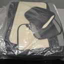 Car Seat Covers for Honda Passport 2024-2026, Full Set 5 Seat Premium Napa Leather Waterproof Breathable Anti-Slip Seat Protectors with Airbag Compatible Design (Luxury, Black & Gray)