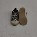 Naxbewu Toddler Boys & Girls Sneaker Adjustable Slip On Canvas Hook and Loops Walking Shoes,Size 6