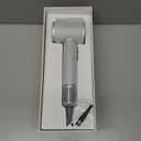 High-Speed Ionic Hair Dryer, 150000 RPM Brushless Motor for 2-5Min Fast Drying, Low Noise Blow Dryer Reduces Frizz & Heat Damage, Lightweight Hair Dryer with Diffuser & Nozzle, Silvery