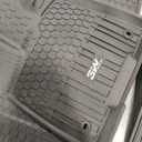 3W Floor Mats for Toyota Sienna 2021-2026 8 Seat LE/XLE, TPE All Weather Custom Fit Floor Liner for Toyota Sienna 1st, 2nd and 3rd Row, Black (Only for 8 Passenger)