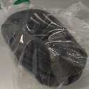 Dog Muzzle, Soft Breathable Dog Muzzles Suitable Dogs, Adjustable Basket Muzzles Prevents Chewing and Biting for Grooming Trimming Training (Black, XXXL (135lb))