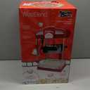 West Bend Stir Crazy Movie Theater Popcorn Popper, Gourmet Popcorn Maker Machine with Nonstick Popcorn Kettle, Measuring Tool and Popcorn Scoop for Popcorn Machine, 4-Qt., Red