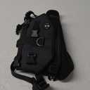 Coodeo Dog Lift Harness, Support & Recovery Sling, Pet Rehabilitation Lifts Vest Adjustable Breathable Straps for Old, Disabled, Joint Injuries, Arthritis, Paralysis Dogs Walk (Black, L)