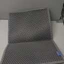 Pieviev Cat Litter Mat Double Layer Waterproof Urine Proof Trapping Mat 1 Pack (Gray, 24x15 Inch (Pack of 1))