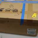 High Ceiling Long Pendant Light Fixtures Modern Crystal Hanging Chandeliers Flush Mount Ceiling Light for Spiral Staircase Entryway Foyer, Black (8-Lights)