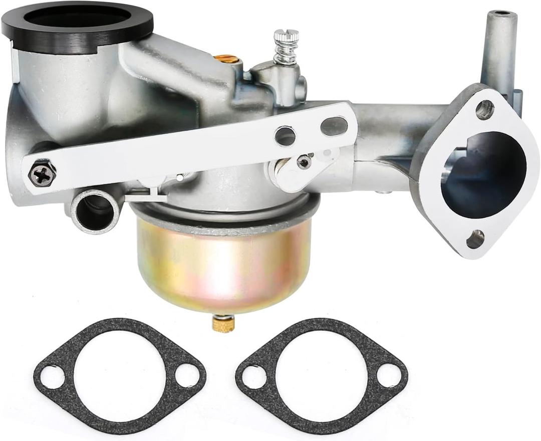 laffoonparts 491590 Carburetor Compatible with Brigs & Straton 390811 392152 Carb Replacement for Brigs & Straton 190702 190701 190705 190706-2179 191700 192700 193700 Engines with Gasket