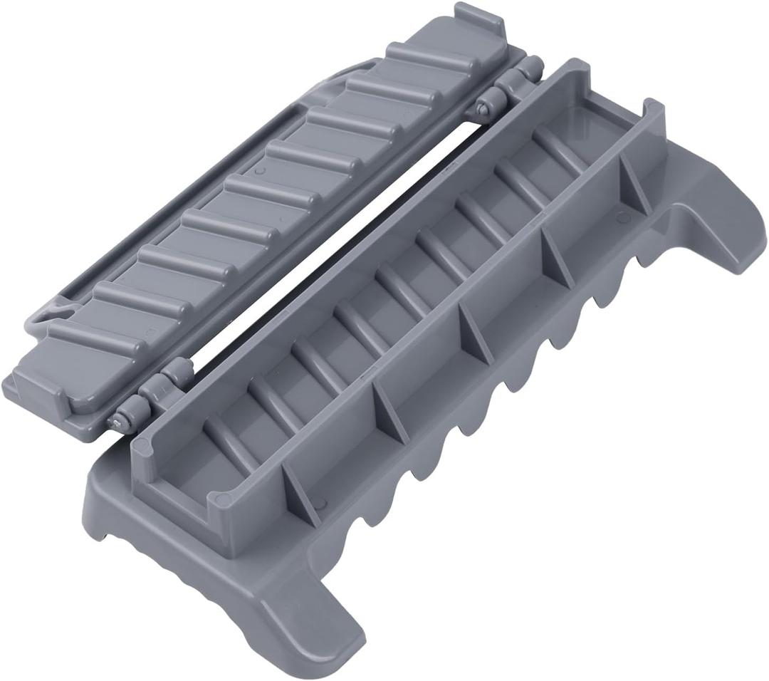 Kebab Maker Press: Manual Kabob Mould - Skewers Kebab portable Barbecue Tool(Grey)