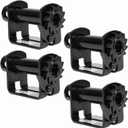 Mytee Products Trailer Winch - Low Profile Sliding Double L Style (4 Pack)