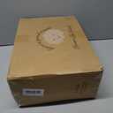 L LOVSOUL Down Alternative Oversized King Comforter, 120x98Inches, Polyester, White, All Season, Box Stitching Design, Corner Tabs