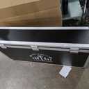 JIYANG Portable Photo Booth Compatible with Any Ipad,Photo Booth Stand Shell with ChackTok PhotoBooth VIP Member and Flight Case,Free Custom Logo,Perfect for Parties,Wedding and Events(White)