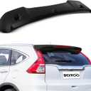 SCITOO ABS Black Rear Window Top Roof Spoiler Wing fits for 2012-2016 for Honda CR-V CRV