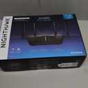 NETGEAR Nighthawk 6-Stream Dual-Band WiFi 6 Router (RAX54S)  Security Features, AX5400 Wireless Speed, Up to 5.4 Gbps, Covers up to 2,500 sq. ft., 25 Devices - 1-Year Armor Subscription Included