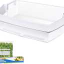 UPGRADED WR71X11044 Refrigerator Door Bin - Compatible with GE Refrigerators, Replaces WR71X11059, PS6011779, AP5656690, 2691847, EAP6011779 - Right Door Shelf Replacement Part