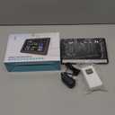 Weather Station Wireless Indoor Outdoor Thermometer, 7.5" VA Display with Remote Sensor, Home Weather Station with Weather Forecast, Temperature, Humidity, Atomic Clock, Black