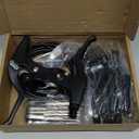 V-Type Bike Brake Set, Complete Universal Bike Front and Rear MTB Brake, Bicycle Brakes, Inner and Outer Cables, Include Brakes Lever Calipers Multi-Tool Wrenches (Black)